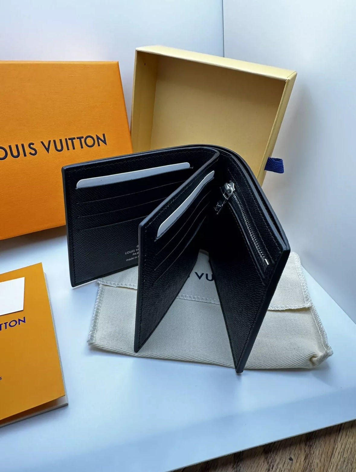 Louis Vuitton Slender Wallet Monogram Eclipse